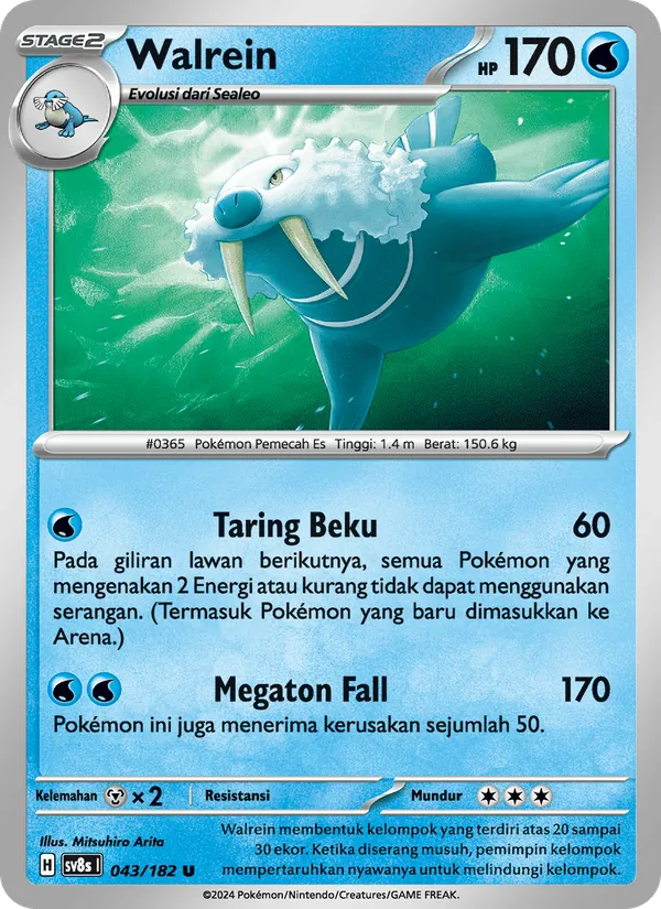 Walrein, Kilat Rasi No. 043