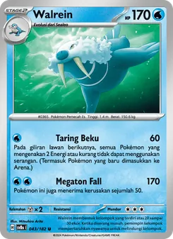 Walrein, Kilat Rasi No. 043 Normal