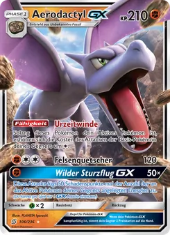 Aerodactyl GX, Bund der Gleichgesinnten Nº 106 Normal