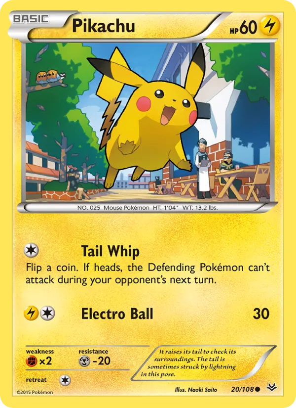 Pikachu, Roaring Skies No. 20