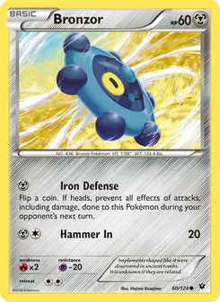 Bronzor, Fates Collide Nº 60 Normal