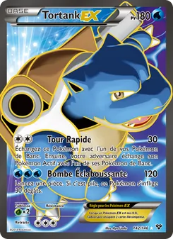 Tortank EX, XY Nº 142 Normal