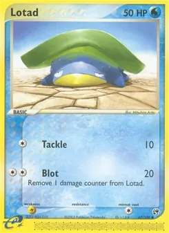 Lotad, Sandstorm No. 67 Normal