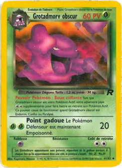 Grotadmorv obscur, Team Rocket Nº 41 Normal