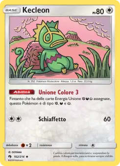 Kecleon, Tuoni Perduti No. 162 Normal