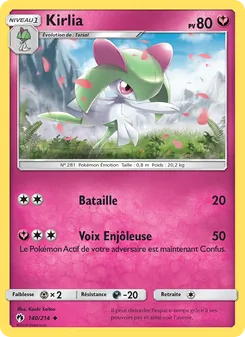 Kirlia, Tonnerre Perdu Nº 140 Normal