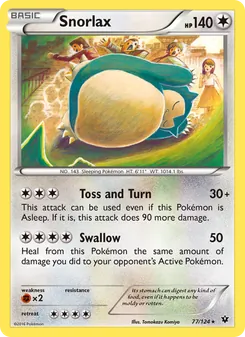 Snorlax, Fates Collide No. 77 Normal