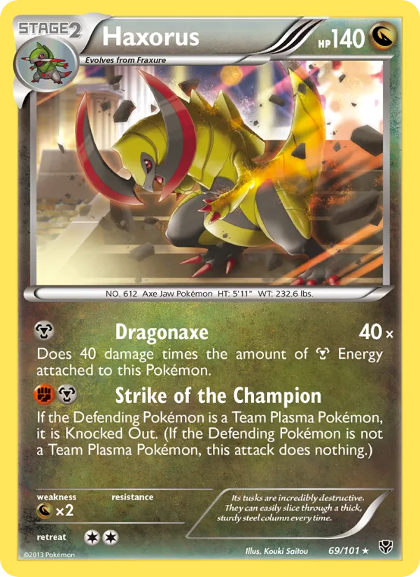 Haxorus, Plasma Blast No. 69