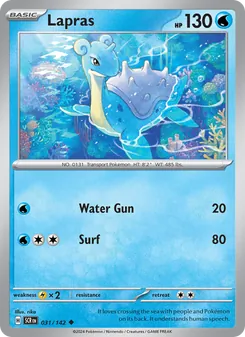 Lapras, Stellar Crown Nº 031 Normal