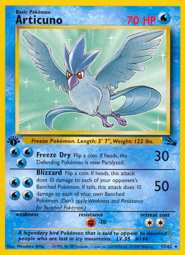 Articuno, Fossil No. 17