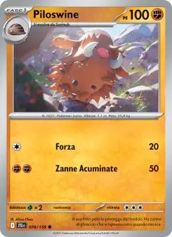Piloswine, Avventure Insieme No. 078 Normal