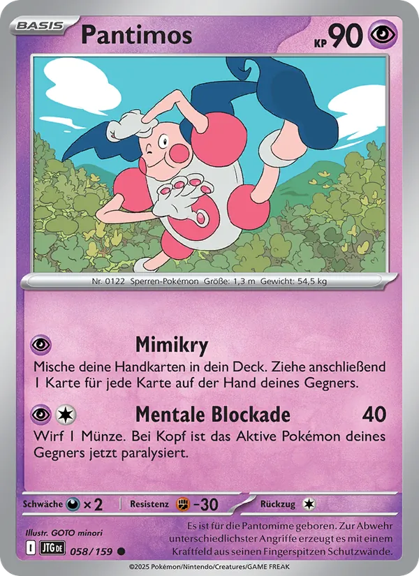 Pantimos, Reisegefährten No. 058