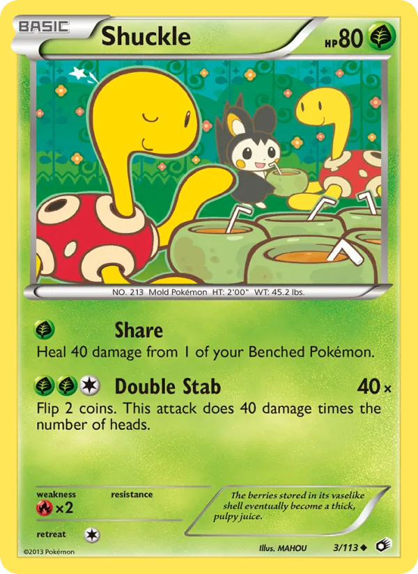 Shuckle, Legendary Treasures No. 3
