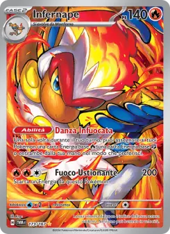 Infernape, Crepuscolo Mascherato No. 173 Holo