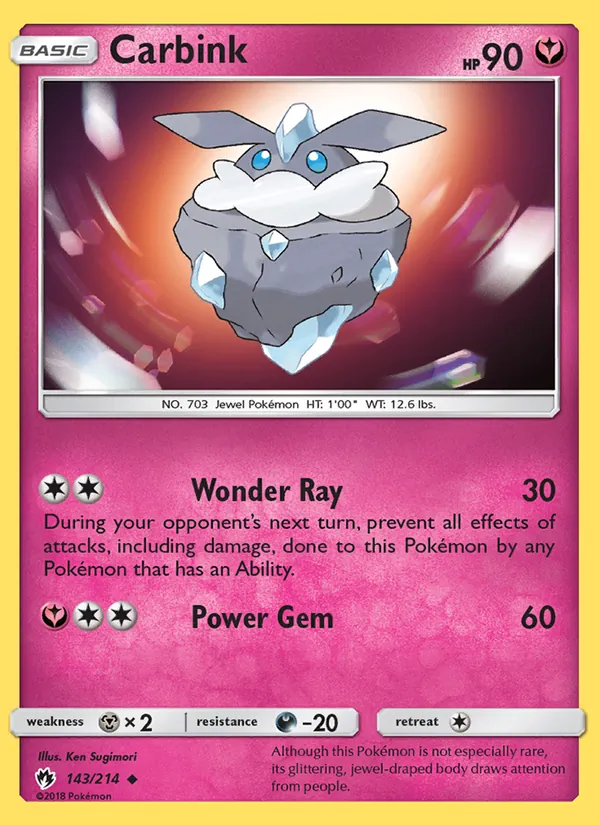 Carbink, Lost Thunder No. 143