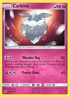 Carbink, Lost Thunder Nº 143 Normal