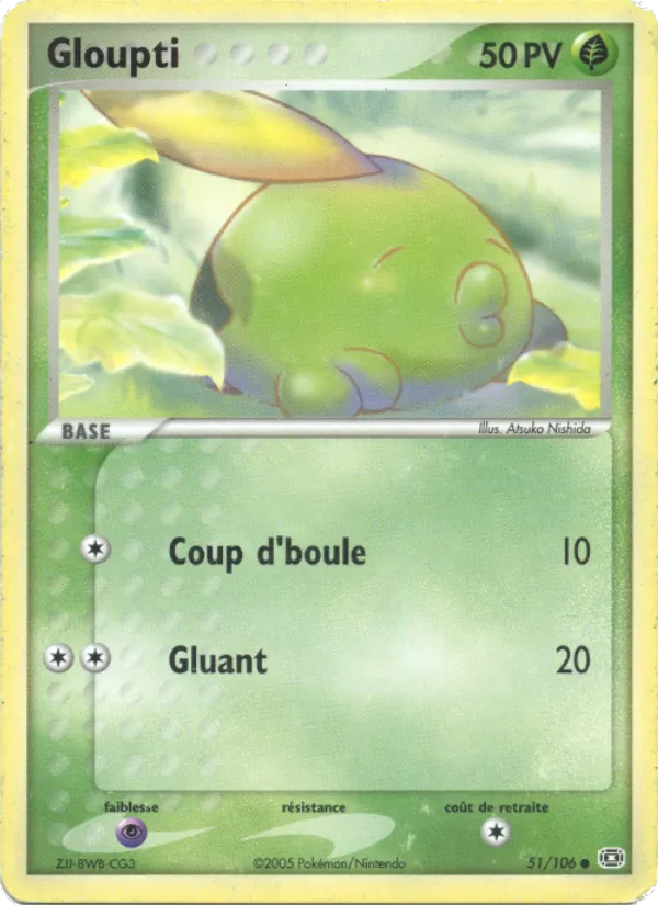 Gloupti, EX Émeraude No. 51