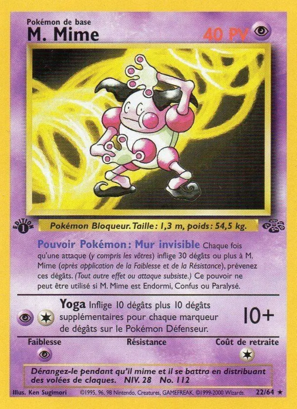 M. Mime, Jungle Nº 22