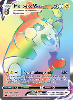 Morpeko VMAX, Schwert & Schild No. 204 Holo