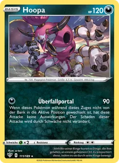Hoopa, Flammende Finsternis Nº 111 Holo