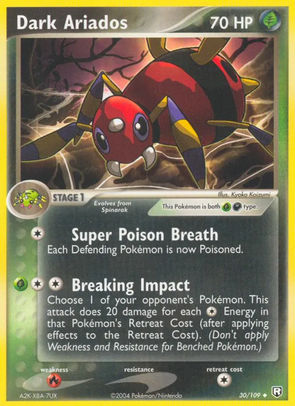 Dark Ariados, Team Rocket Returns No. 30