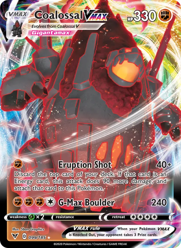 Coalossal VMAX, Vivid Voltage No. 99