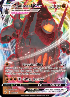 Coalossal VMAX, Vivid Voltage No. 99 Holo