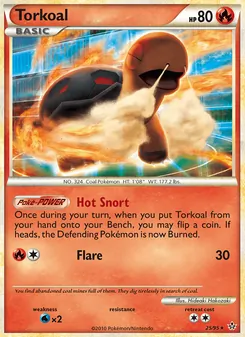 Torkoal, Unleashed No. 25 Normal