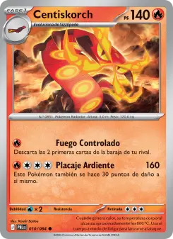 Centiskorch, Oscuridad Absoluta No. 010 Normal