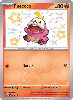 Fuecoco, SVP Black Star Promos No. 079 Holo