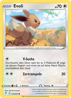 Evoli, Drachenwandel No. 125 Normal
