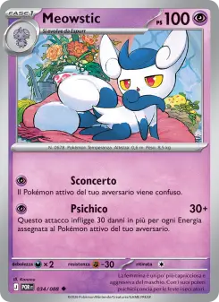 Meowstic, Equilibrio Perfetto No. 034 Normal