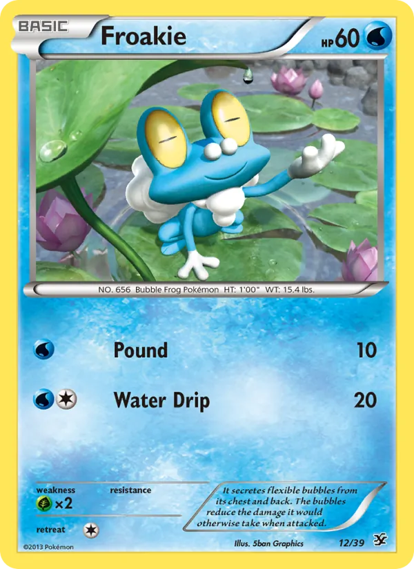 Froakie, Kalos Starter Set Nº 12