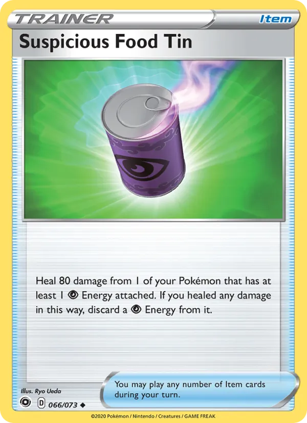 Suspicious Food Tin, Champion's Path No. 66
