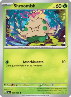 Shroomish, Scarlatto e Violetto No. 003 Normal
