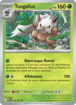 Tengalice, Méga-Évolution Nº 015 Normal