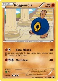 Roggenrola, Dragones Majestuosos Nº 65 Normal