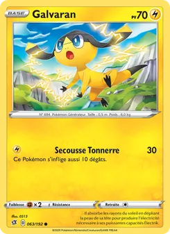 Galvaran, Clash des Rebelles Nº 63 Normal