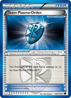 Team-Plasma-Orden, Plasma-Frost Nº 104 Normal