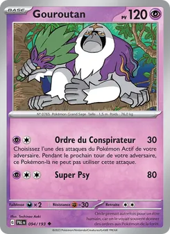 Gouroutan, Évolutions à Paldea Nº 094 Normal