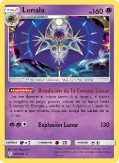 Lunala, Eclipse Cósmico Nº 102 Normal
