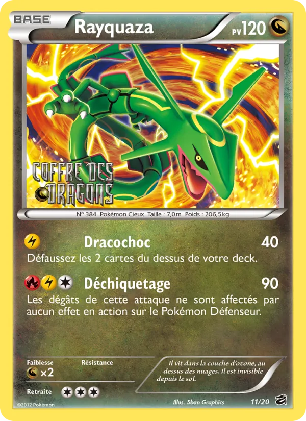 Rayquaza, Coffre des Dragons No. 11