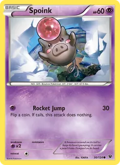 Spoink, Fates Collide Nº 30 Normal