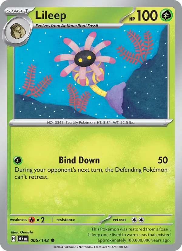 Lileep, Stellar Crown Nº 005
