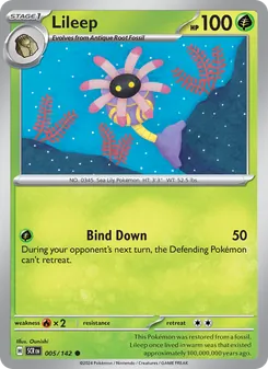 Lileep, Stellar Crown No. 005
