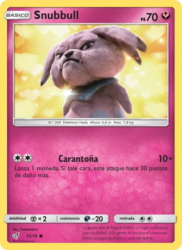 Snubbull, Detective Pikachu No. 15