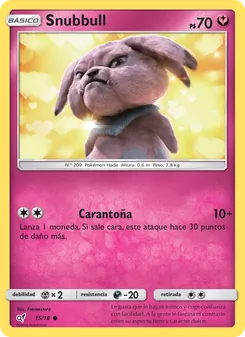 Snubbull, Detective Pikachu Nº 15 Normal