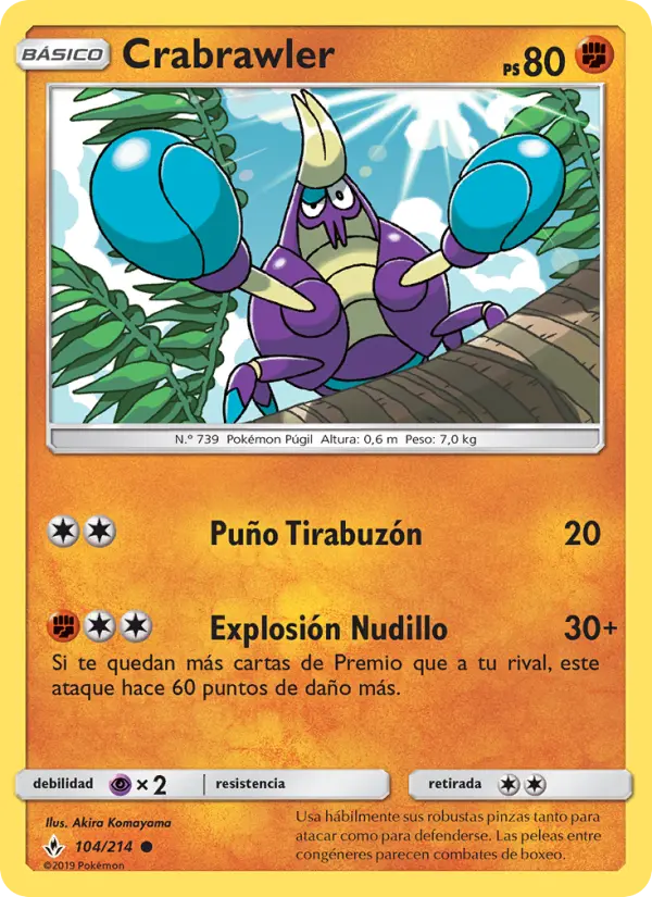 Crabrawler, Vínculos Indestructibles Nº 104
