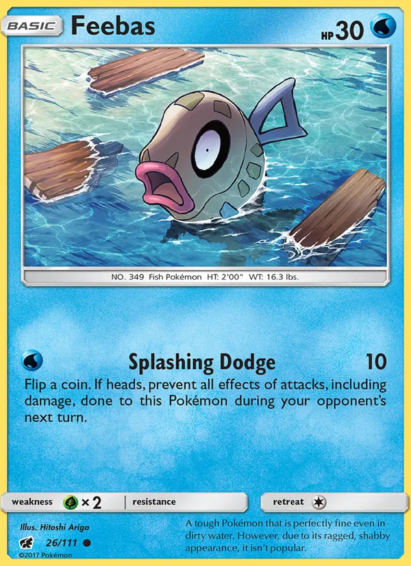 Feebas, Crimson Invasion Nº 26