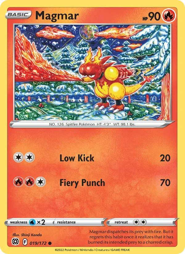 Magmar, Brilliant Stars No. 019